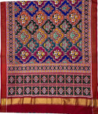 Exquisite Multicolor Handloom Patola Silk Saree - Luxurion World