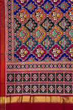 Exquisite Multicolor Handloom Patola Silk Saree - Luxurion World