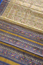 Multicolor Tissue Patola Single Ikat Saree - Luxurion World