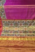 Exquisite Pink Patola Handloom Pure Tissue Silk Saree - Luxurion World