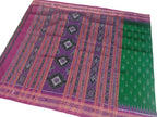 Exquisite Green Silk Sambalpuri Handloom Double Ikat Saree - Luxurion World