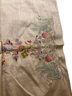 Pastel Embroidered Trendy Organza Zardozi Work Saree - Luxurion World