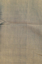 Blue Chanderi Handloom Plain Tissue Silk Suit With Banarasi Handloom Pure Katan Silk Dupatta - Luxurion World