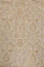 Pastel Banarasi Kimkhwab Silk Meenakari Suit With Pink Banarasi Handloom Pure Georgette Dupatta - Luxurion World
