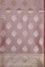 Elegant Purple Banarasi Silk Suit - Luxurion World