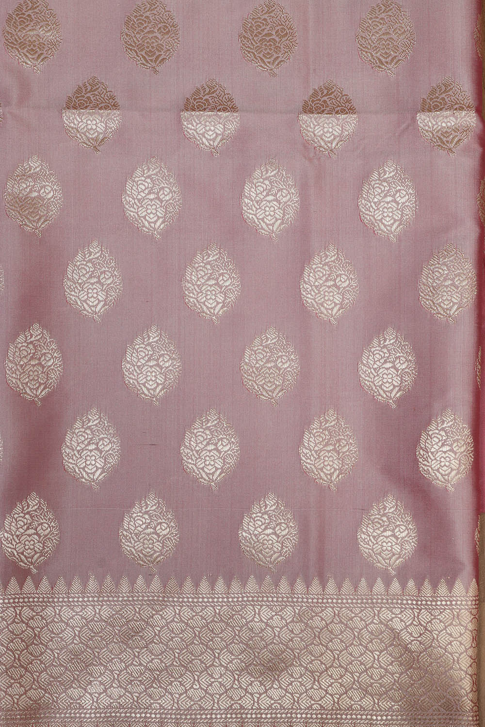 Elegant Purple Banarasi Silk Suit - Luxurion World
