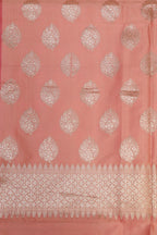 Elegant Orange Banarasi Silk Suit - Luxurion World