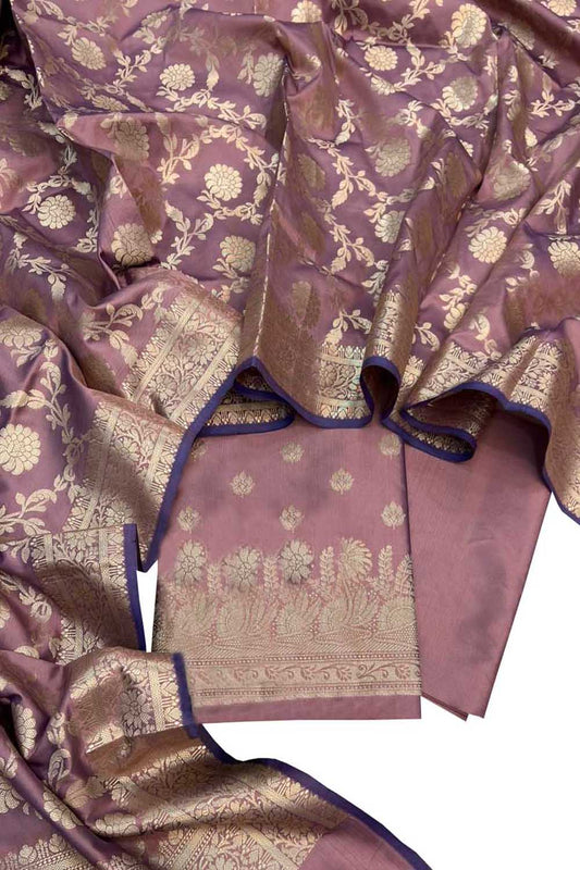 Pretty in Pink: Banarasi Silk Suit Set