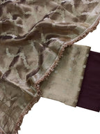 Exquisite Purple Banarasi Tissue Silk Suit Set - Luxurion World