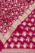 Stunning Pink Banarasi Georgette Suit Set - Luxurion World