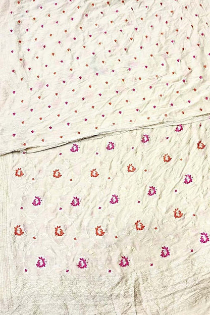 Dyeable Banarasi Pure Moonga Silk Handloom Meenakari Two Piece Unstitched Suit Set - Luxurion World