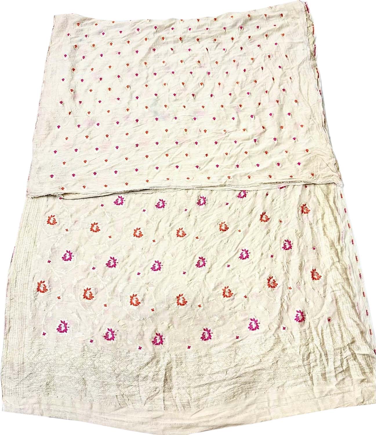 Dyeable Banarasi Pure Moonga Silk Handloom Meenakari Two Piece Unstitched Suit Set - Luxurion World