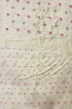Dyeable Banarasi Pure Moonga Silk Handloom Meenakari Two Piece Unstitched Suit Set - Luxurion World