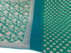 Stunning Green Banarasi Georgette Suit Set - Luxurion World