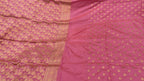 Beautiful Pink Banarasi Silk Suit - Handloom Perfection - Luxurion World