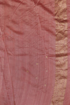 Pink Banarasi Pure Moonga Tissue Silk Three Piece Unstitched Suit Set - Luxurion World
