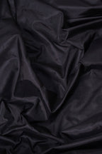 Exquisite Black Banarasi Katan Silk Suit Set - Handloom Unstitched - Luxurion World