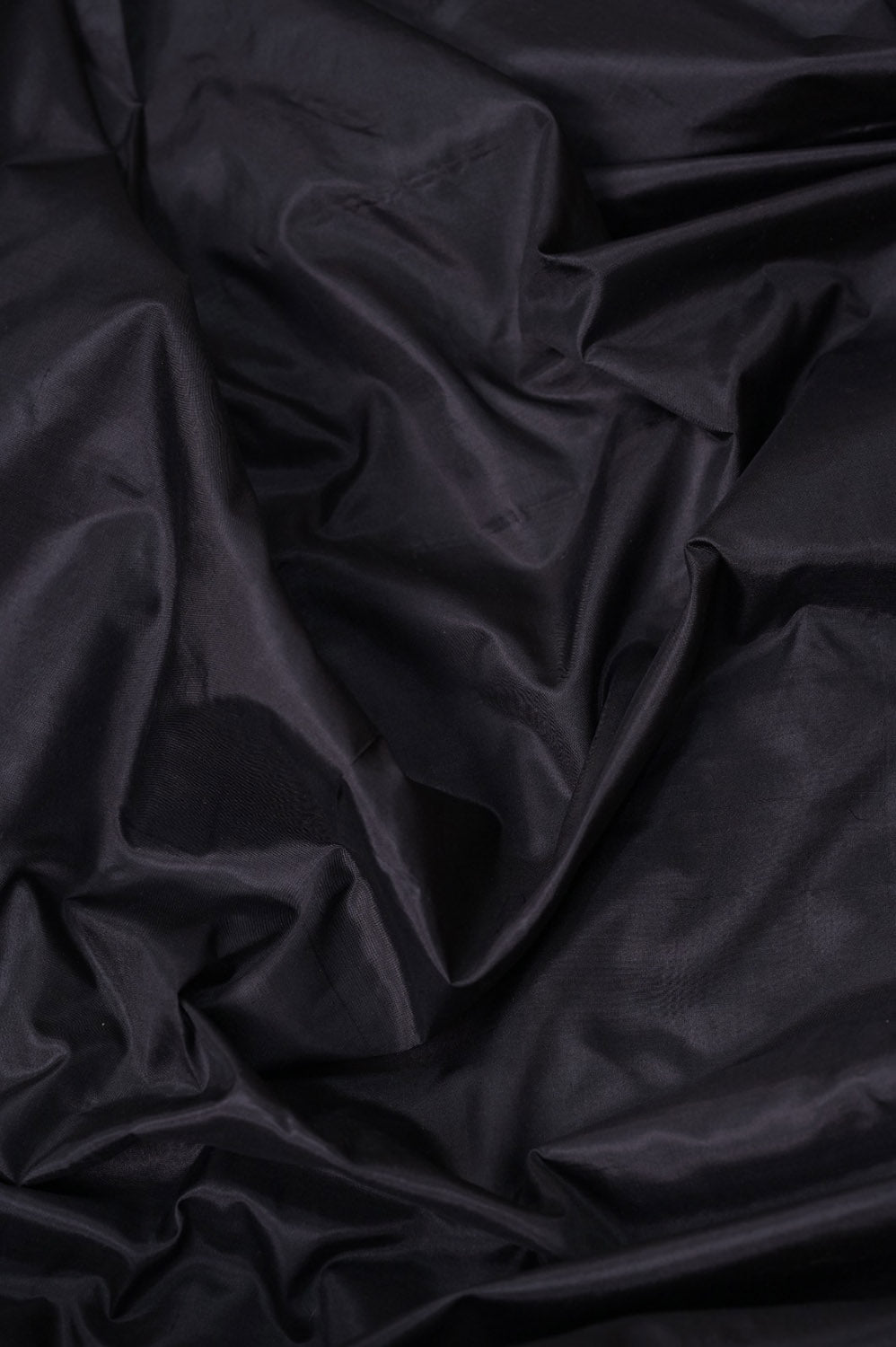 Exquisite Black Banarasi Katan Silk Suit Set - Handloom Unstitched - Luxurion World