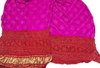 Stunning Pink Bandhani Gajji Silk Suit Set - Luxurion World