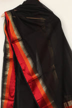 Green Maheshwari Cotton Silk Suit - Handloom Elegance - Luxurion World