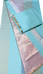 Vibrant Multicolor Maheshwari Cotton Silk Suit Set - Luxurion World