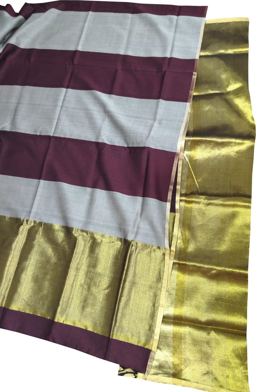 Vibrant Multicolor Maheshwari Cotton Silk Suit Set - Luxurion World
