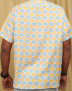 Vibrant Multicolor Wrinkle Free Cotton Linen Digital Printed Shirt - Luxurion World