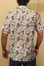 Colorful  Multicolor Cotton Linen Shirt: Wrinkle-Free & Digital Print - Luxurion World