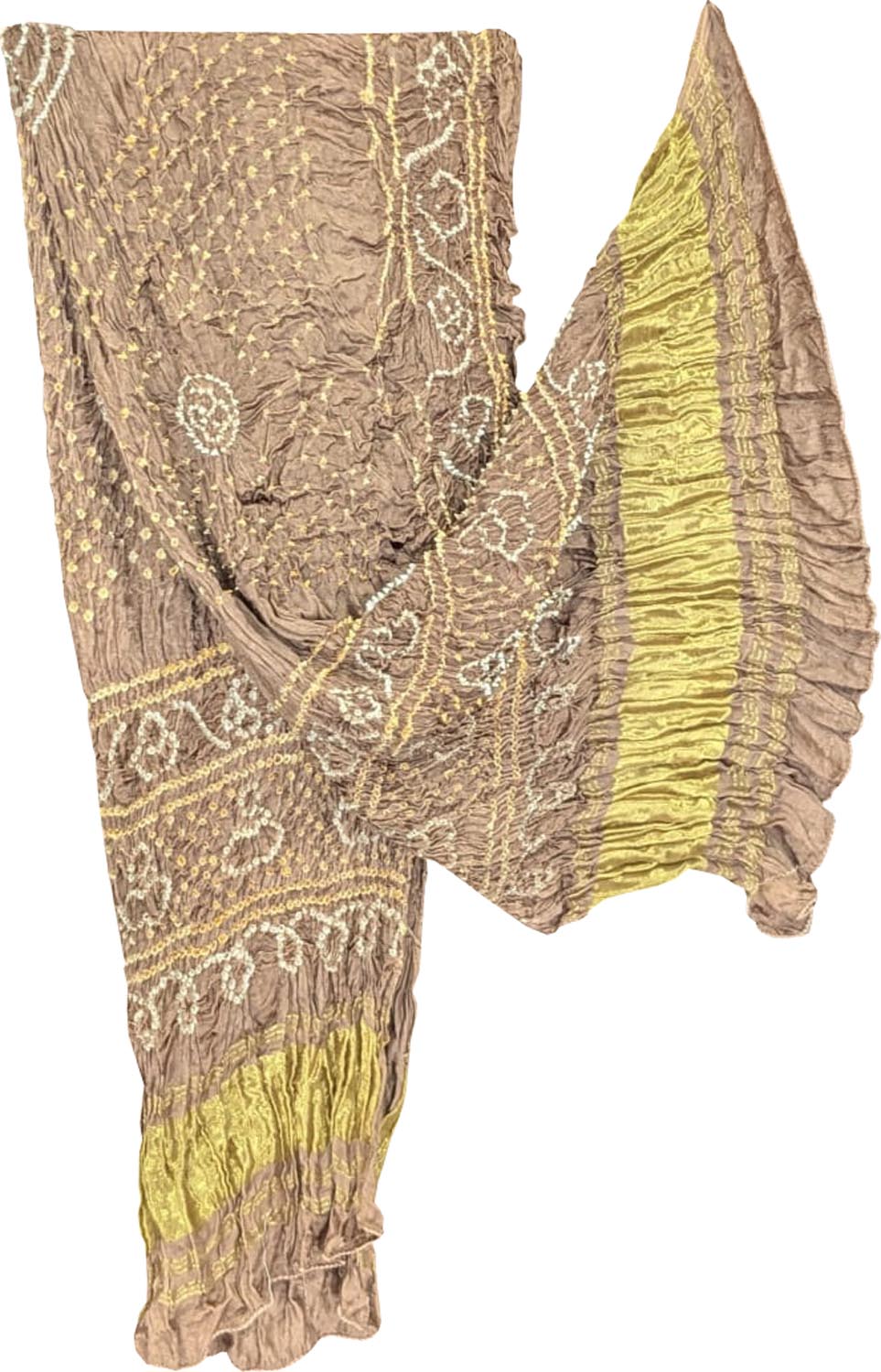 Pastel Bandhani Modal Silk Dupatta