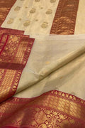 Pastel Chanderi Handloom Pure Katan Silk Saree