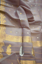 Pastel Handloom Banarasi Pure Kora Organza Saree