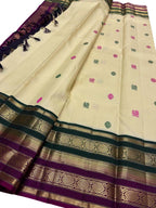 Pastel Handloom Kanjeevaram Pure Silk Saree