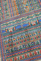 Pastel Pure Tussar Silk Hand Painted Madhubani Saree