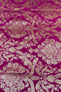 Pink Banarasi Handloom Katan Silk Fabric