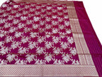 Pink Handloom Banarasi Pure Katan Silk Dupatta