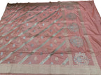 Pink Handloom Banarasi Pure Katan Silk Dupatta