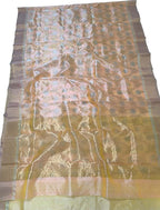 Pink Handloom Chanderi Pure Silk Saree