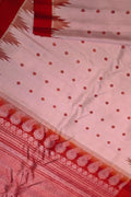 Pink Handloom Gadwal Pure Silk Saree