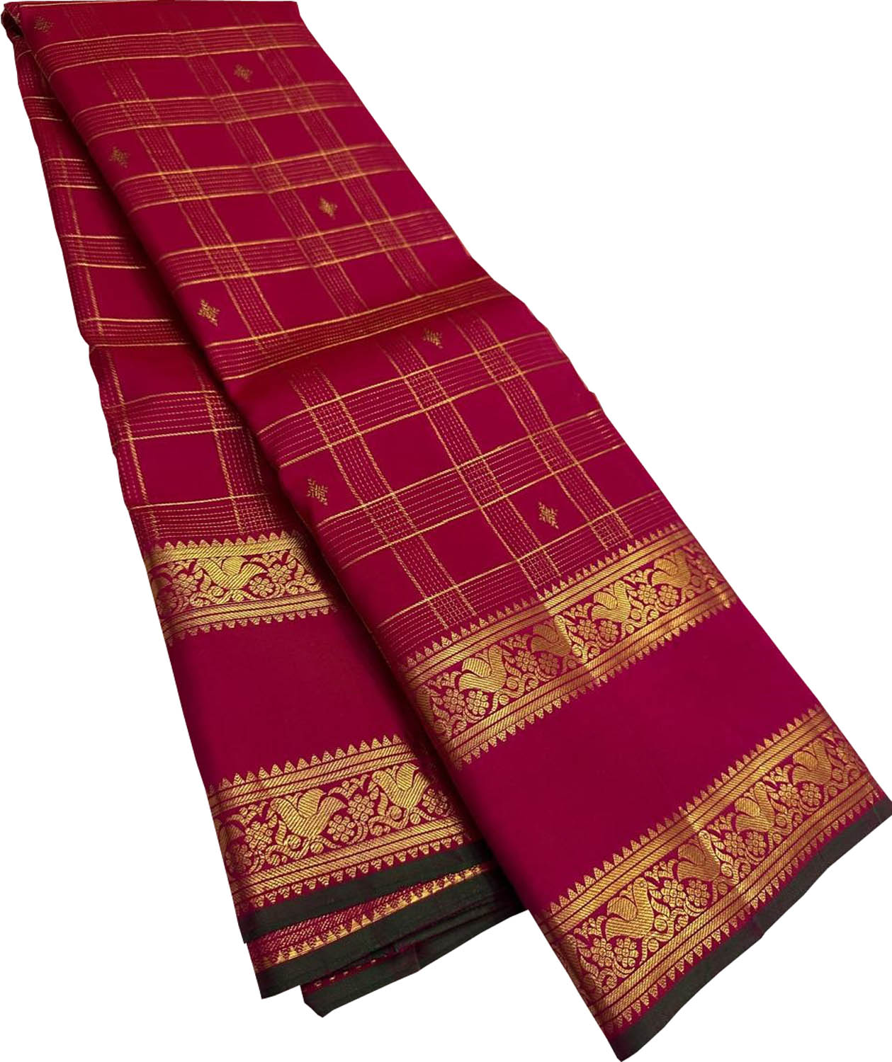 Pink Kanjeevaram Pure Silk Saree Handloom Weave Festive