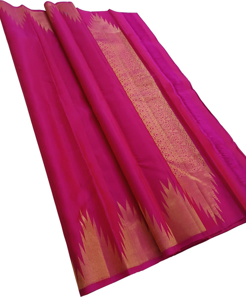 Pink Handloom Pure Silk Kanjeevaram Saree PS1K2TH526061804
