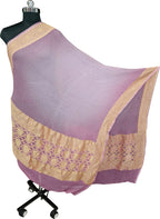 Purple Bandhani Georgette Dupatta