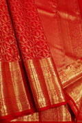 Red Pure Kanjeevaram Silk Handloom Saree