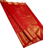Red Pure Kanjeevaram Silk Handloom Saree