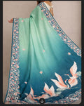 Parsi work saree - Luxurion World