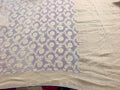Grey Banarasi Handloom Pure Silk Dupatta — Zari Brocade, Bridal & Festive Heirloom