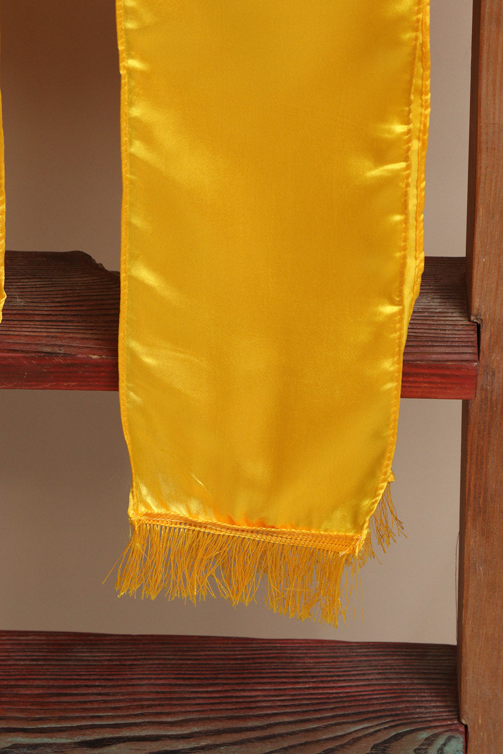 Luxurion World’s Yellow plain unisex silk printed stole bring timeless elegance, making every wedding, anniversary, birthday, or celebration special by welcoming guests with warmth and grace. - Luxurion World