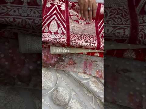 Stunning Dyeable Banarasi Organza Silk Unstitched Lehenga Set - Luxurion World