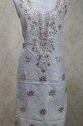 Dyeable Chanderi Silk Kurti - Luxurion World