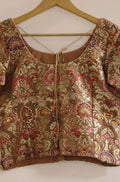 Pastel Kim Khwab Silk  Blouse - Luxurion World