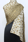 Pastel Embroidered Phulkari Chinon Dupatta - Luxurion World